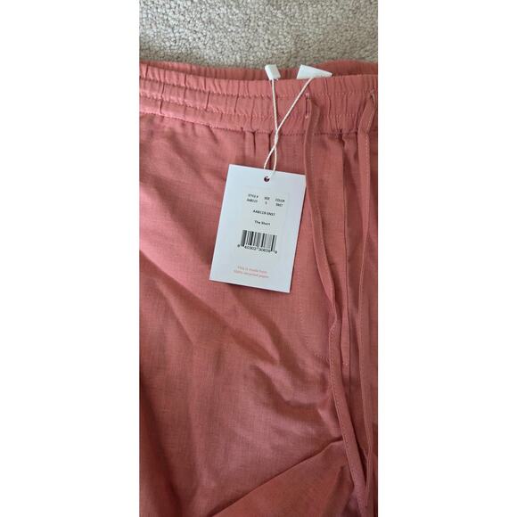 NWT Andie Swim The Graciosa Linen Blend Shorts Sunset Size Small - Picture 5 of 6